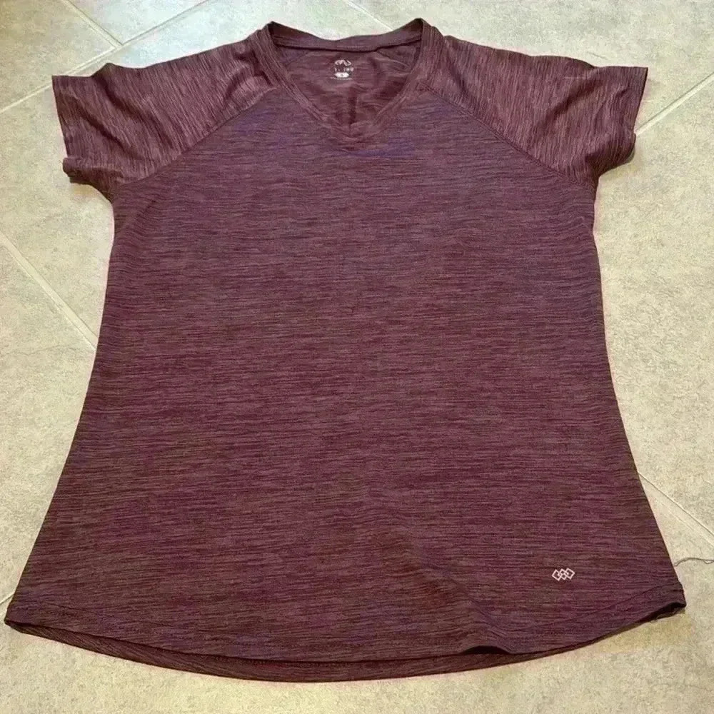 Dark Purple Workout Tee